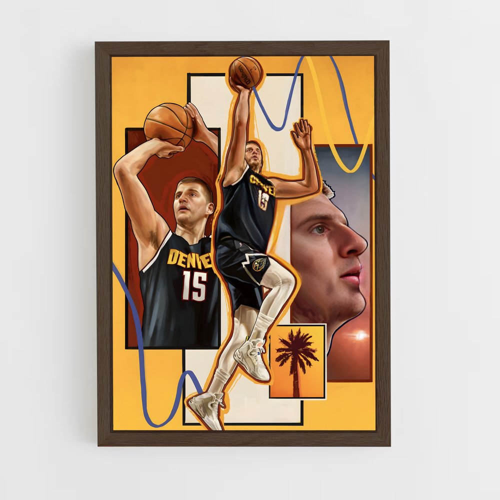 Poster La Magie du Basket – affiche Basketball (vue 5)